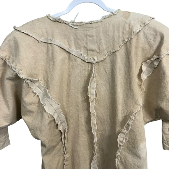 Vintage Liz E Parker Co Parker Western Fringe Top Medium Made in USA - Picture 7 of 12